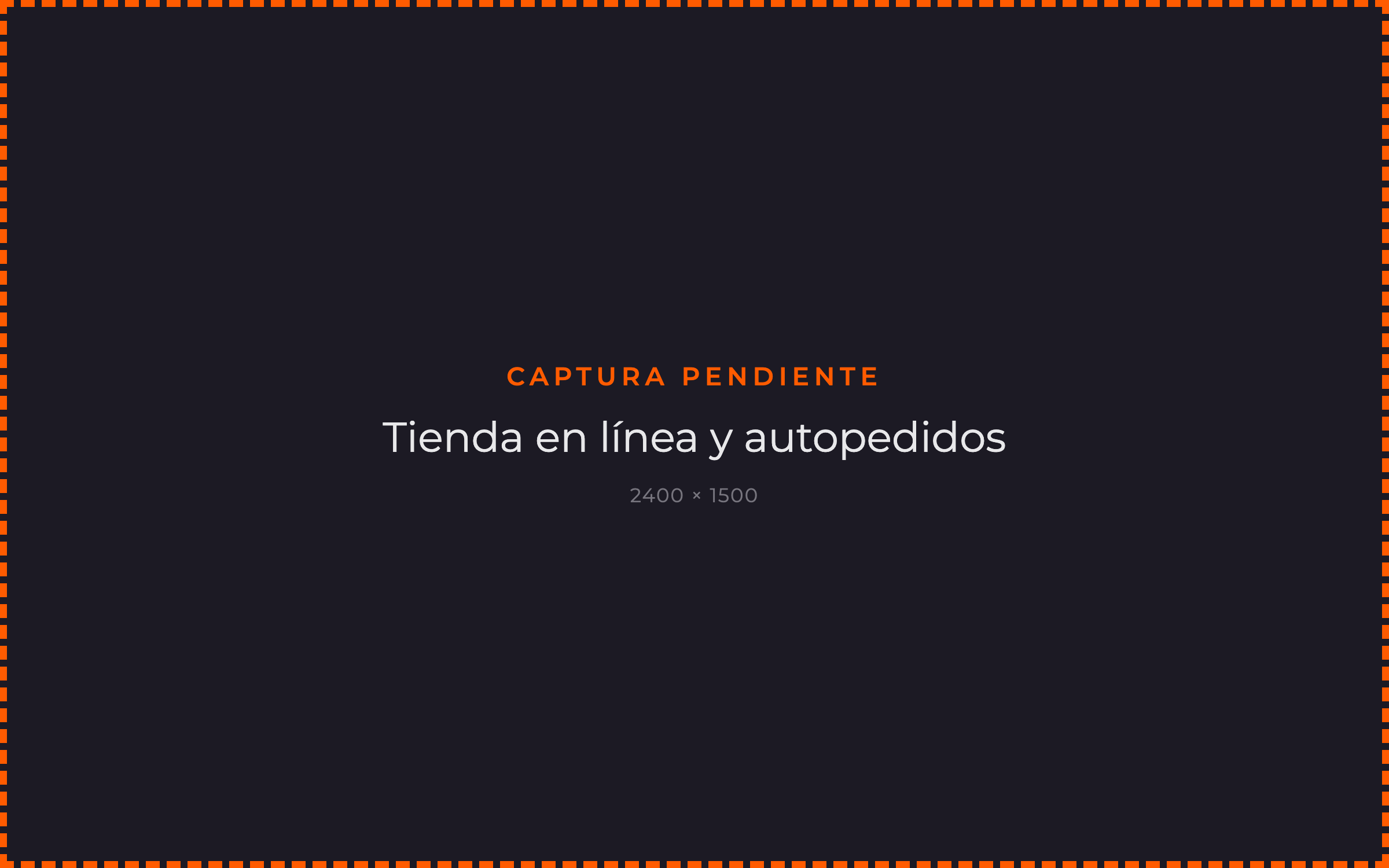 Marcador de posición: aquí va la captura de la tienda en línea